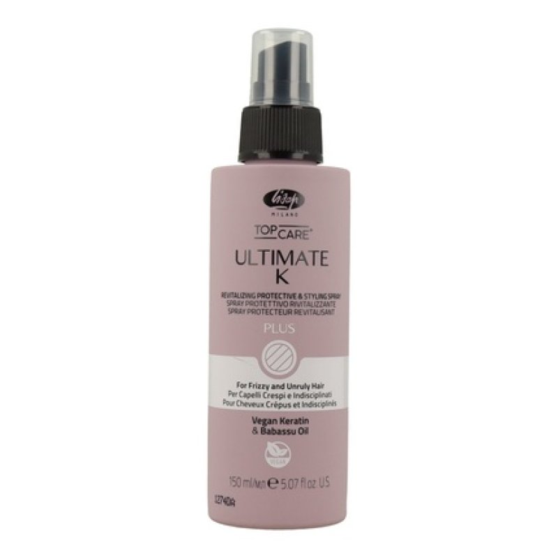 Lisap Ultimate K Revitalizing Spray Protector And Styling 150 Milliliters