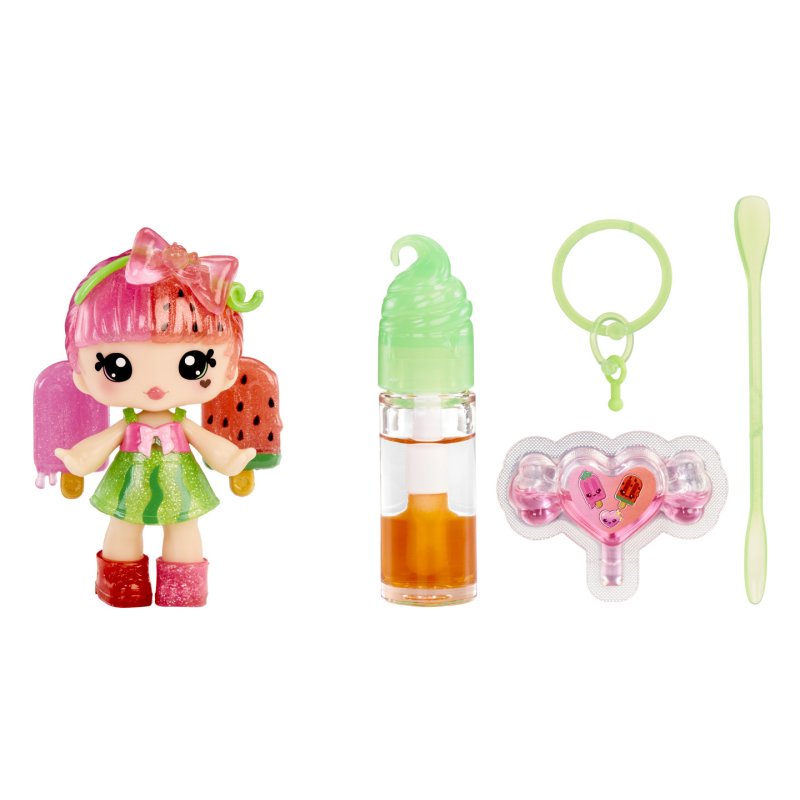 MGA Entertainment Yummiland Mystery Lip Gloss Doll - Poppy Melonberry