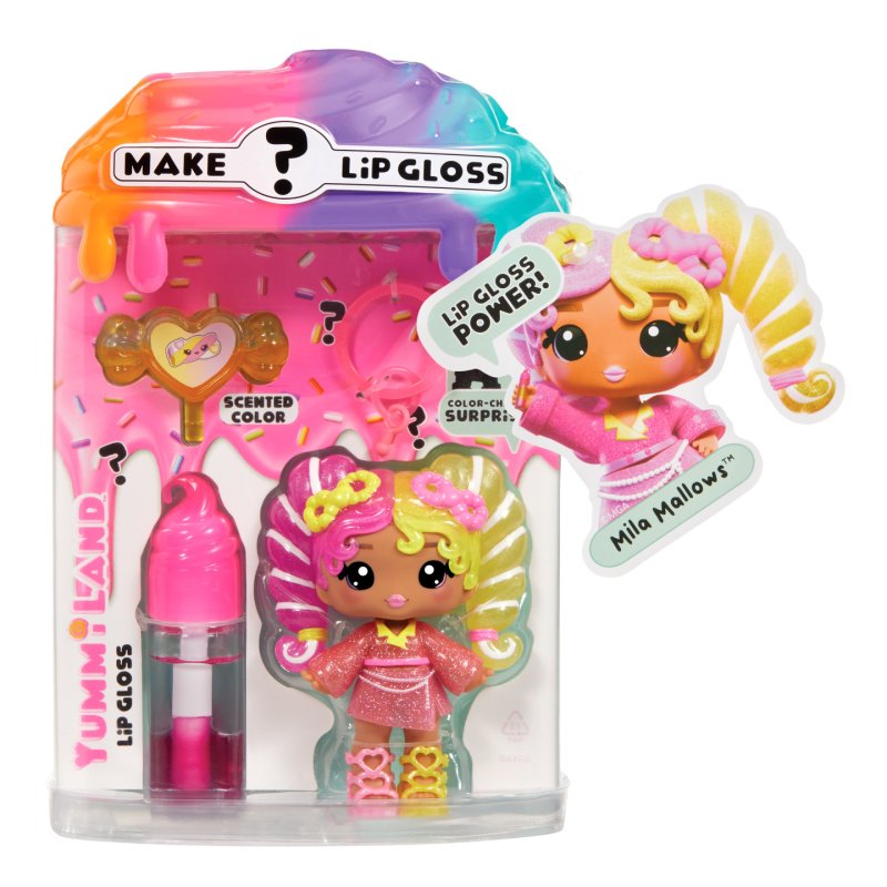MGA Entertainment Yummiland Mystery Lip Gloss Doll - Mila Mallows