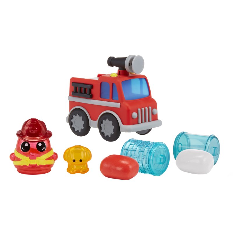 MGA Entertainment DohKins Firetruck & Firefighter