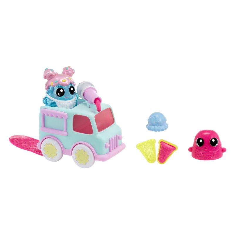 MGA Entertainment DohKins Ice Cream Truck & Baker Jeu de pâte à modeler 192 g Multicolore