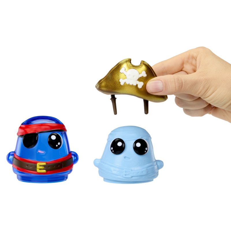 MGA Entertainment DohKins Pirate Ship Playset Jeu de pâte à modeler 191 g Multicolore