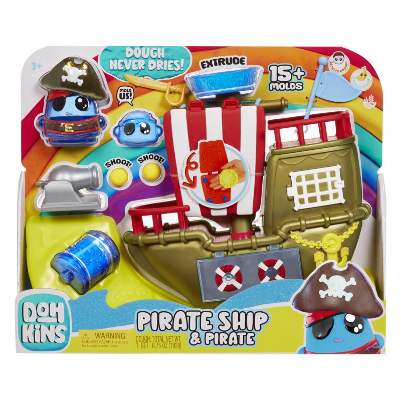 MGA Entertainment DohKins Pirate Ship Playset