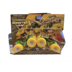 Monster Jam - 1:64 Die Cast 2 pack - Pirate's Curse Vs Zombie