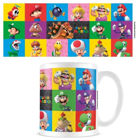 Nintendo - Super Mario 3D Friends & Foes White Pod Mug - White