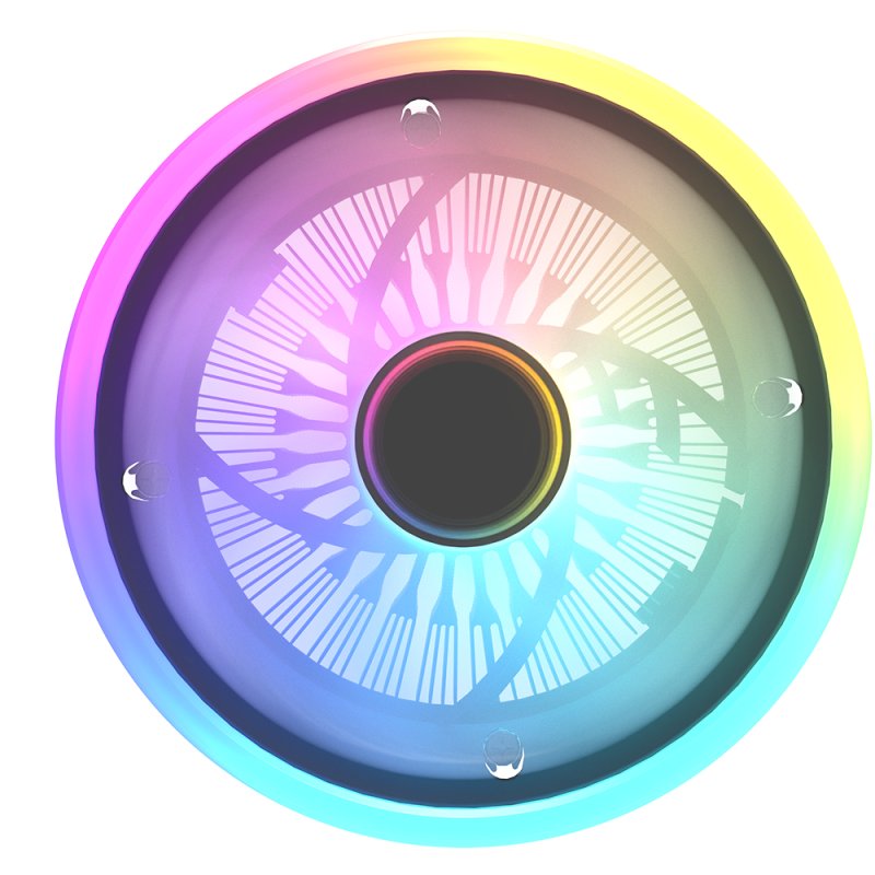 TT UX150-L Air Cooler ARGB Black