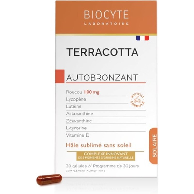 Biocyte Terracotta Self-Tanning Sunless Tan Beta Carotene Free