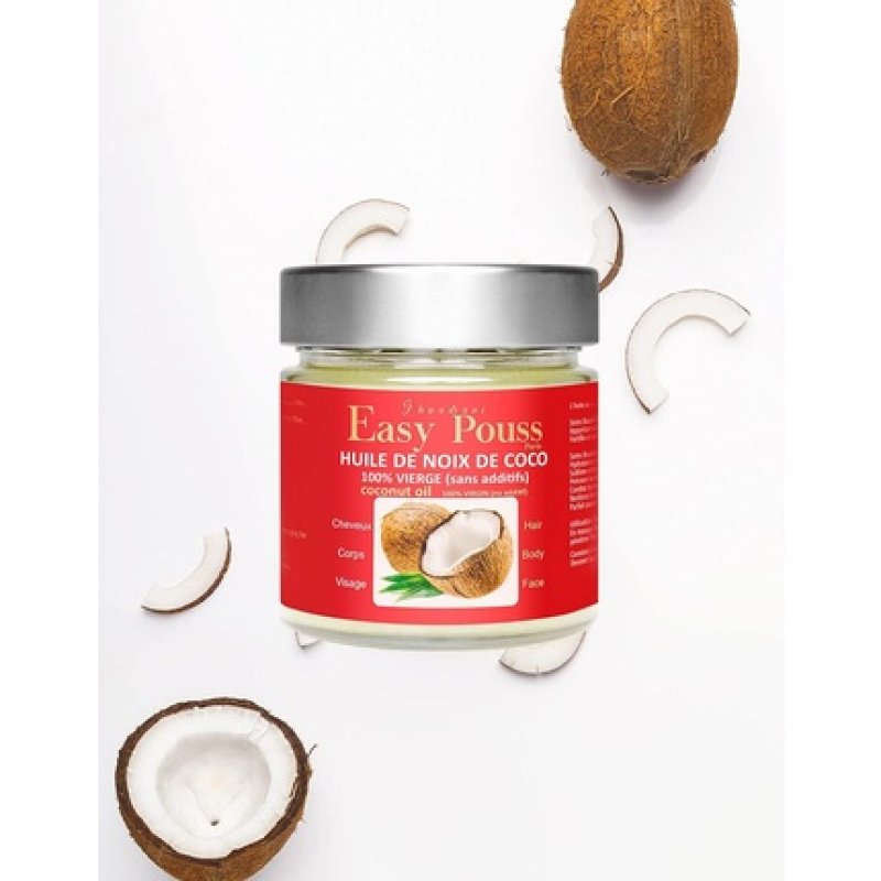 Shandrani Easy Pouss Paris Natural Virgin Coconut Oil Nourishes and Smoothes