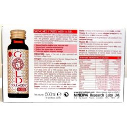 Minerva Gold Collagen Drink Forte for Age 40 10 Day Program