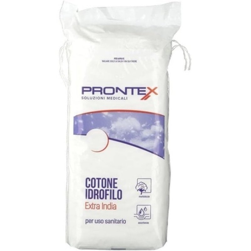 Prontex Extra India Cotton Wool for Health and Cosmetic Use 50g