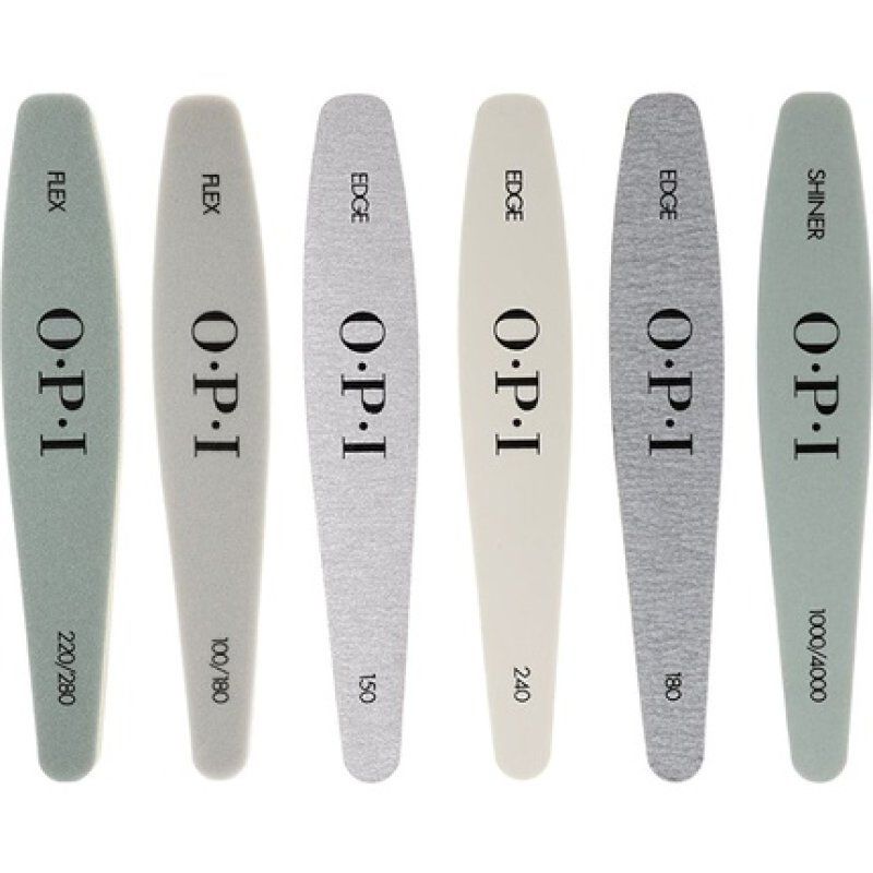 Opi Manicure And Pedicure File Set Sample Pack Nail Files 6 Pieces