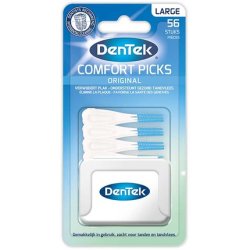 Dentek Comfort Pick Eco Blue Large 56 Count