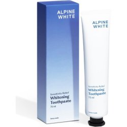 Alpine White Whitening Toothpaste Sensitivity Relief Vegan