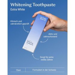 Alpine White Whitening Toothpaste Extra White Vegan Formula