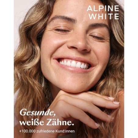 Alpine White Sonic Toothbrush Innovative Sonic Toothbrush with Up to 40000