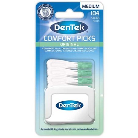 Dentek Comfort Pick Eco Green Medium 104 Count