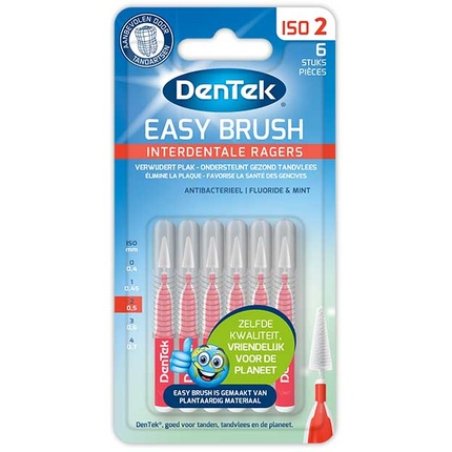 Dentek Eco Easybrush Iso2 6ct Nl 36