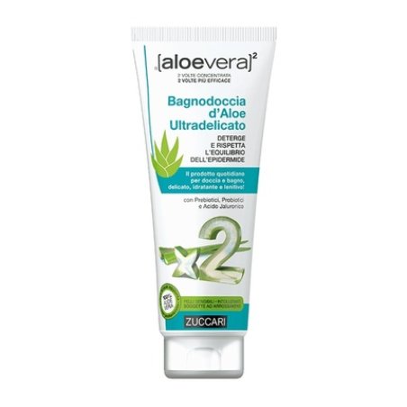 Zuccari Aloevera2 Aloe Shower Gel Ultra Gentle 150ml