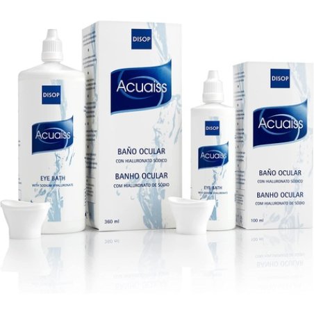 Acuaiss Eye Bath with Hyaluronic Acid Eye Wash 360ml
