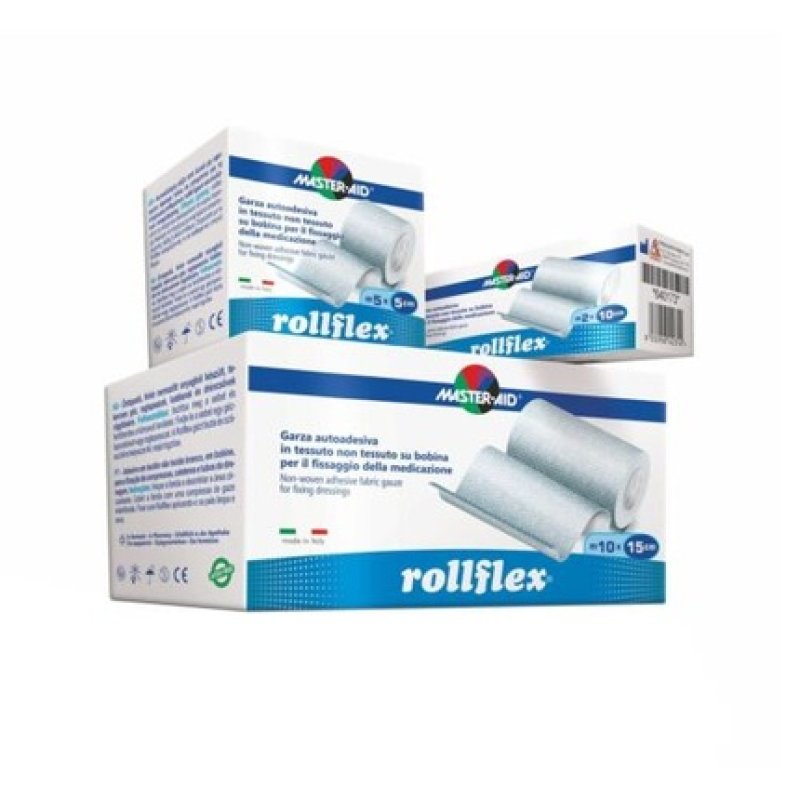 Master-Aid Rollflex Self-Adhesive Gauze Nonwoven Fabric 10 x 5 cm