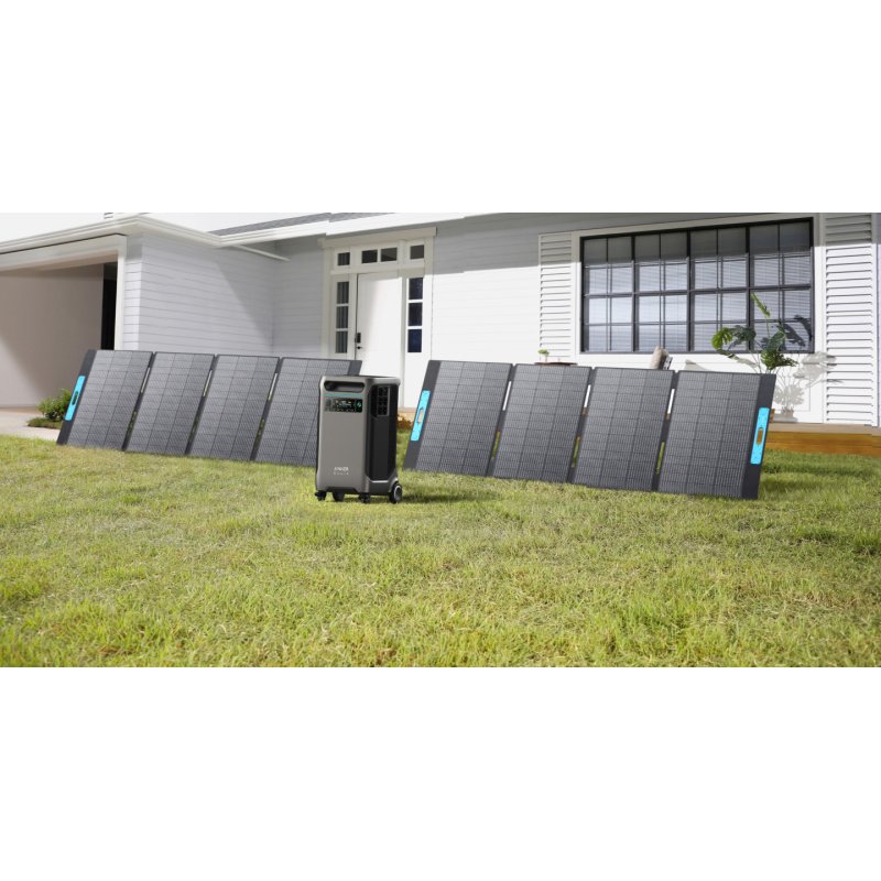 SOLIX Tragbare Powerstation F3800, PowerHouse 3.840Wh (grau, 6.000 Watt, 9.000 Watt max., PD)