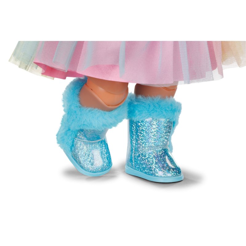Zapf BABY born Glitzer Stiefel 2 sort. 43cm