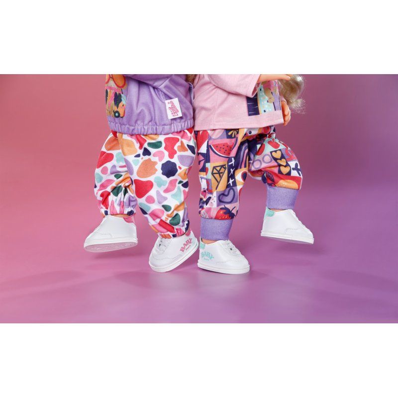 BABY born Sneakers 2 ass. 43cm Chaussures de poupée