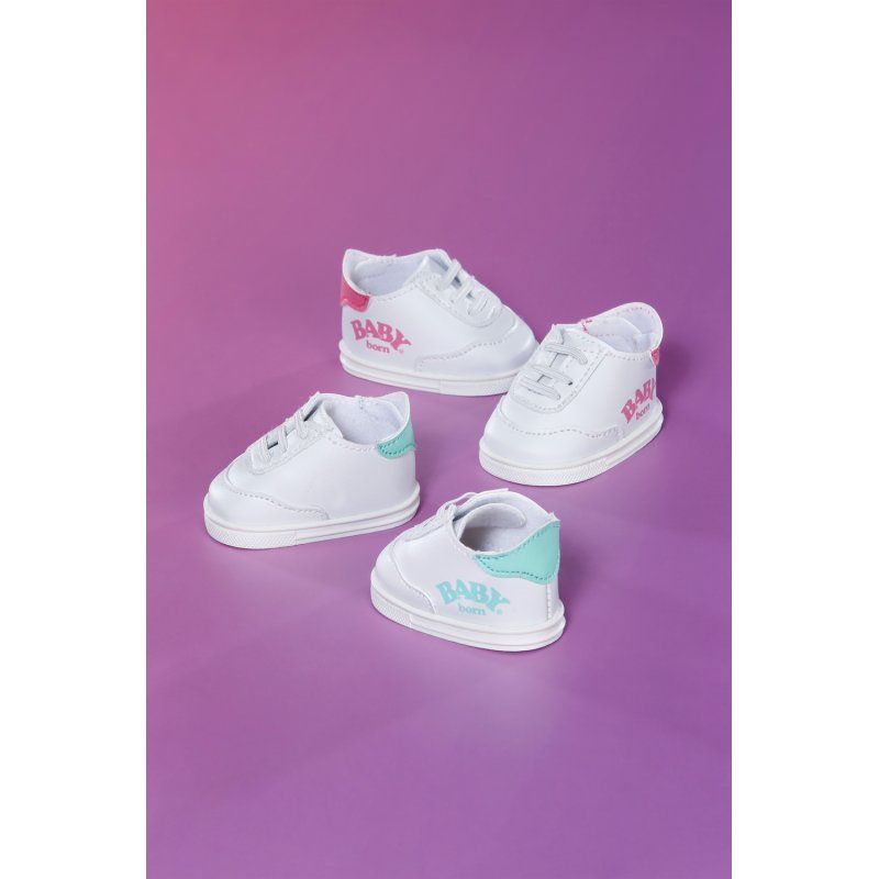 BABY born Sneakers 2 ass. 43cm Chaussures de poupée