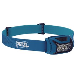 Petzl Actik Blue Headband flashlight LED