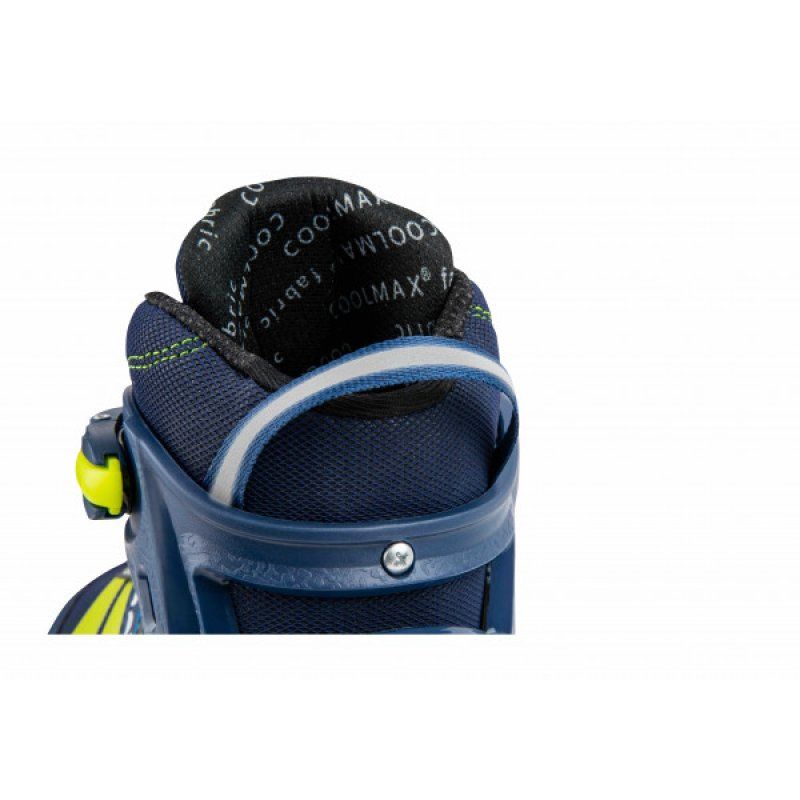 Inline Skates Comfort Gr. 35-40 (blau/gelb)