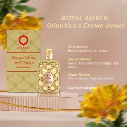 Orientica Luxury Collection 5 Piece Eau de Parfum Miniature Discovery Set for Unisex 5x7.5ml 0.25 Fl Oz