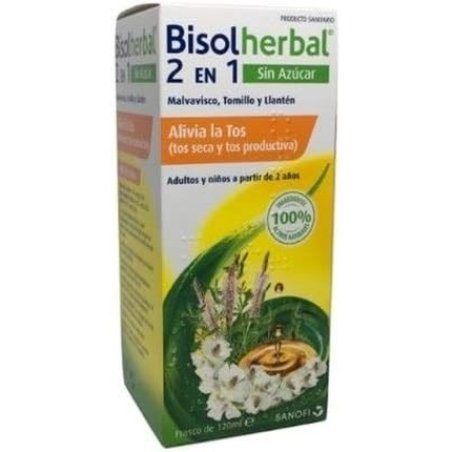 Bisolherbal 2 in 1 Sugar-Free Syrup 120ml