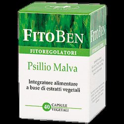 Psillio Malva Fitoben 40 Vegetable Capsules