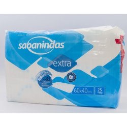 Empapador Sabanindas Extra 40X60 25 Units