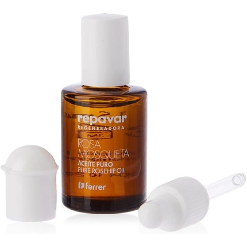 Pure Rosehip Oil 15ml 100% Rose Rubiginosa by REPAVAR - Effective Anti-Inflammatory, Anti-Aging, Antioxidant