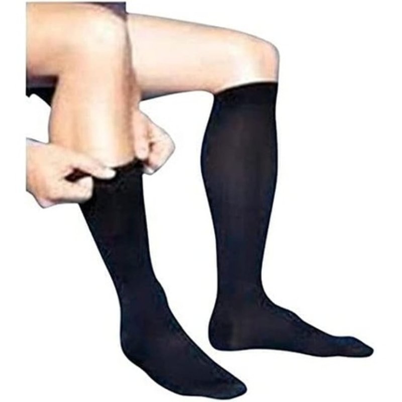 Calcetin Farmalastic Normal Azul Gde