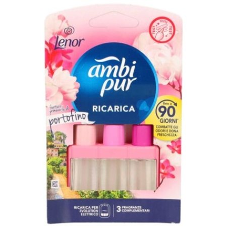Ambipur 3volution Electric Deodorant Refill Portofino 3x20ml - Pack of 3