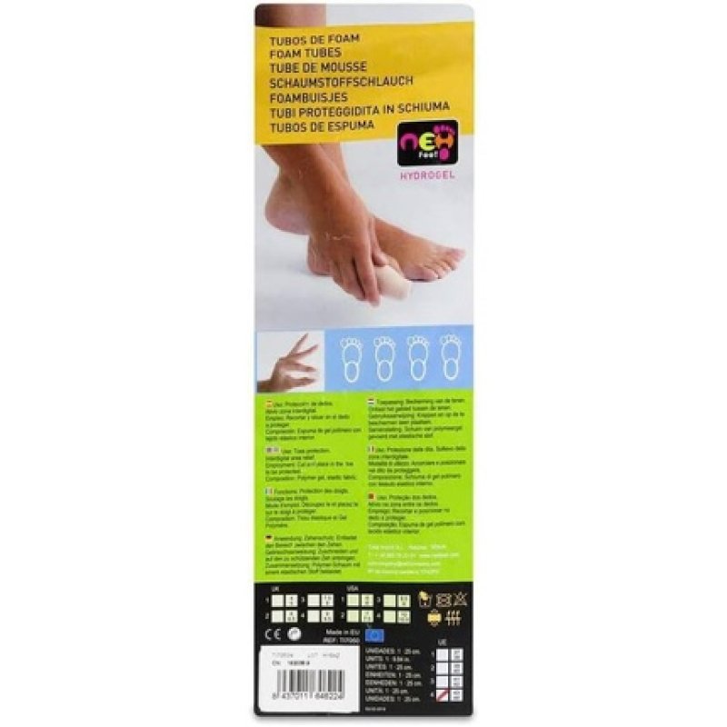 Neh Feet Foam Tube T-4 Size 43-44