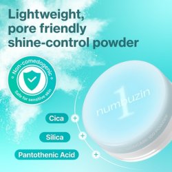 Numbuzin No1 Powder Pantothenic Skincare 100 Powder 24h Longlasting Finish
