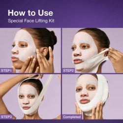 Numbuzin No.9 Bio Full Face Sheet Mask Improves Jawline and Jowls