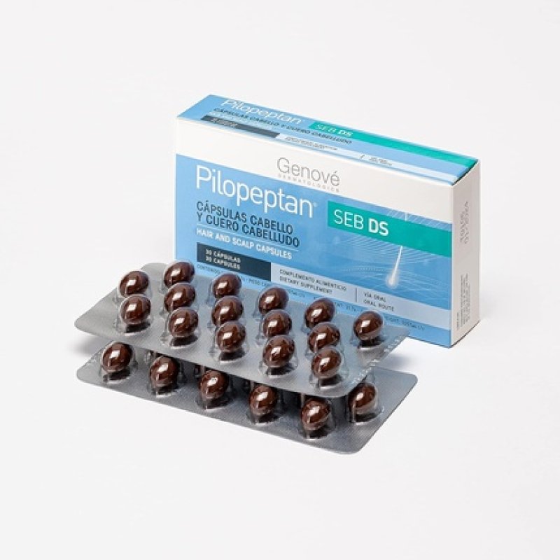Pilopeptan Seb Greasy Hair 30 Capsules