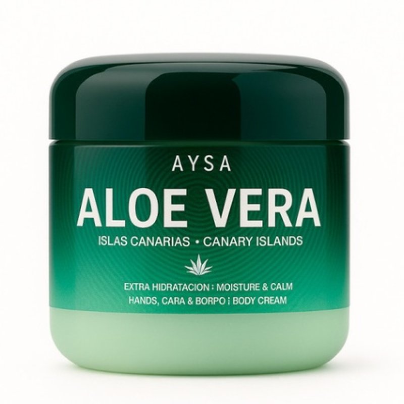 Aysa Aloe Vera Hand, Face And Body Cream - Size: 50 Ml