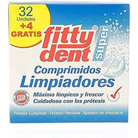 Fittydent Super 32 4 Cleaning Tablets