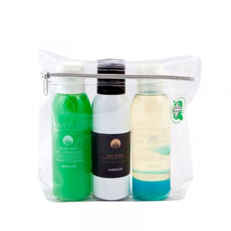 Lanzaloe Travel Set Bio Aloe Vera - Size: 1 Unit