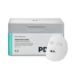 Vt Cosmetics Pdrn Daily Mask 30 Sheets Vegan for Skin Restoration