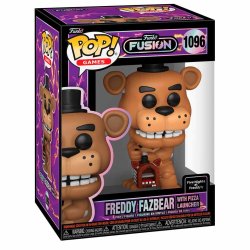 POP figure Funko Fusion Five Nights at Freddys Freddy Fazbear with Pizza Launcher