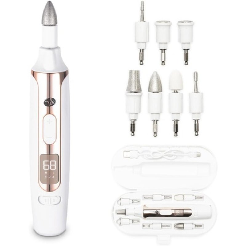 Rio Precision Pro Electric Nail File White Gold
