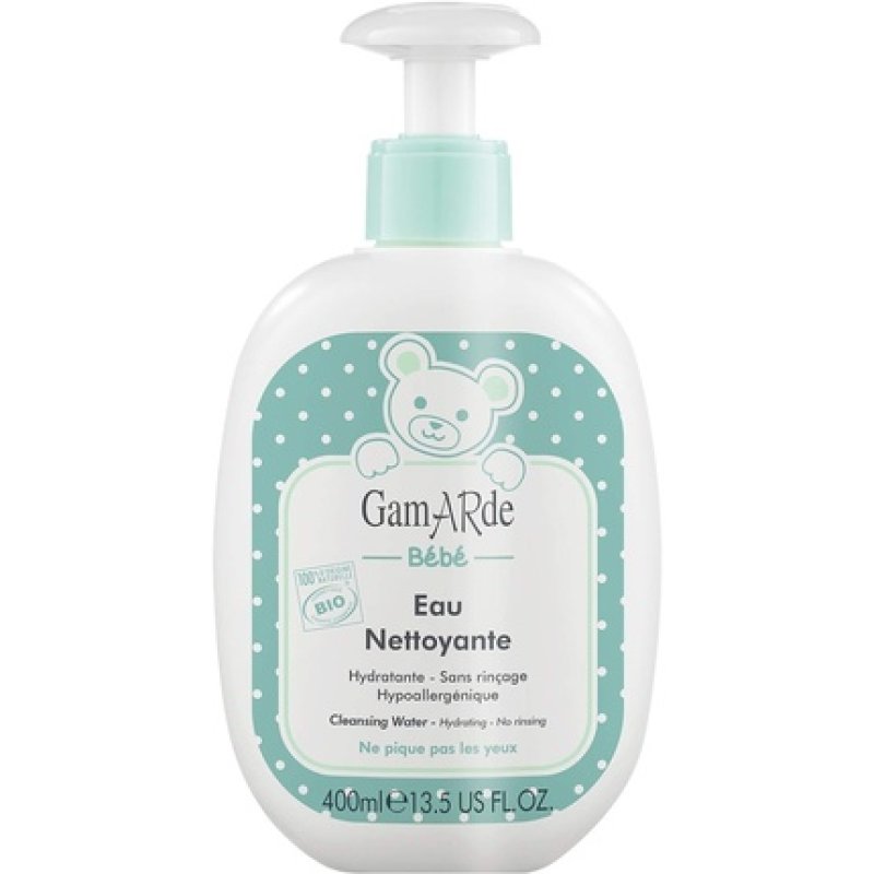 Gamarde Organic Cosmetics: Baby Cleansing Water For Face, Skin And Diaper Area I