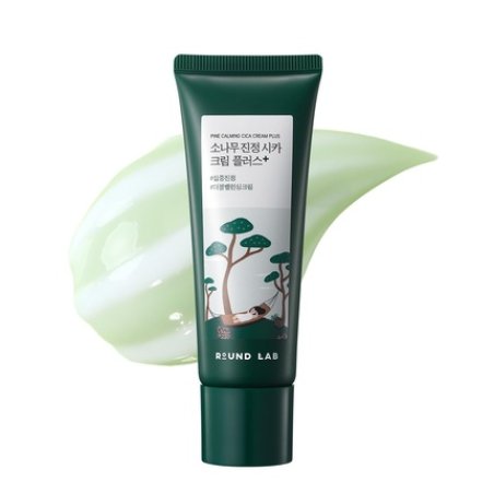 Round Lab Pine Cica Calming Cream Plus 60ml Dual Texture Soothing Cream