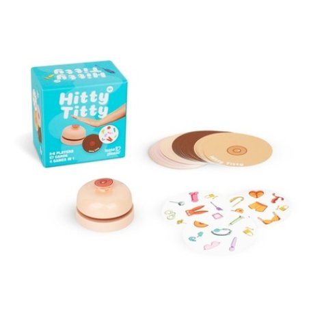 Tease & Please Hitty Titty Card Game - Adult Game